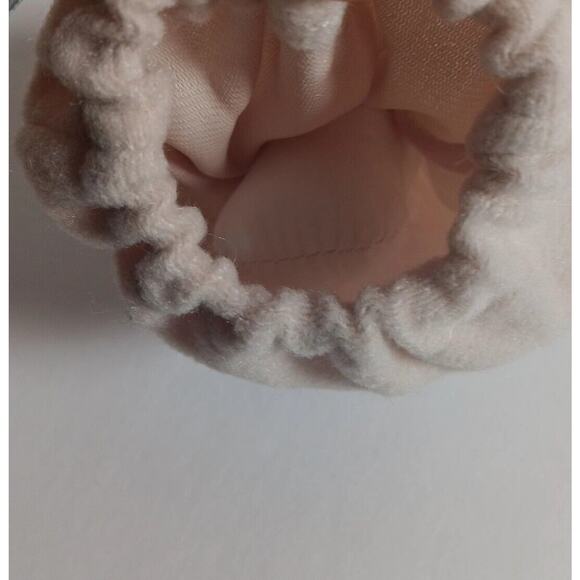 Lot of 3 Overly Raker Finger Puppet Ceramic Face Bunny Rabbit Pouch Blue Ribbon - Picture 6 of 10